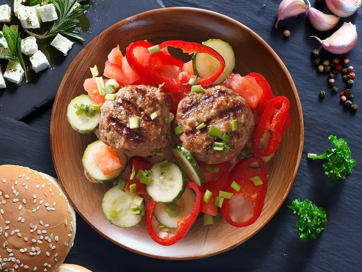 Mediterranean Beef Burgers